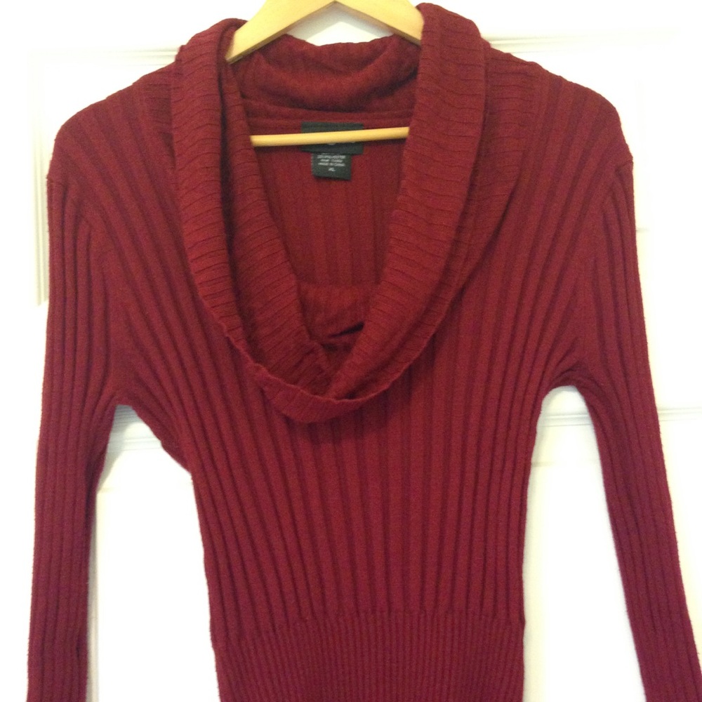 Cowl Neck Sweater XL